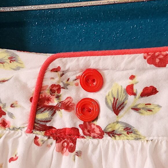 Gorgeous Riocione Girls' Floral Mini Skirt with Tulle underskirt - Size 8 - Picture 3 of 10